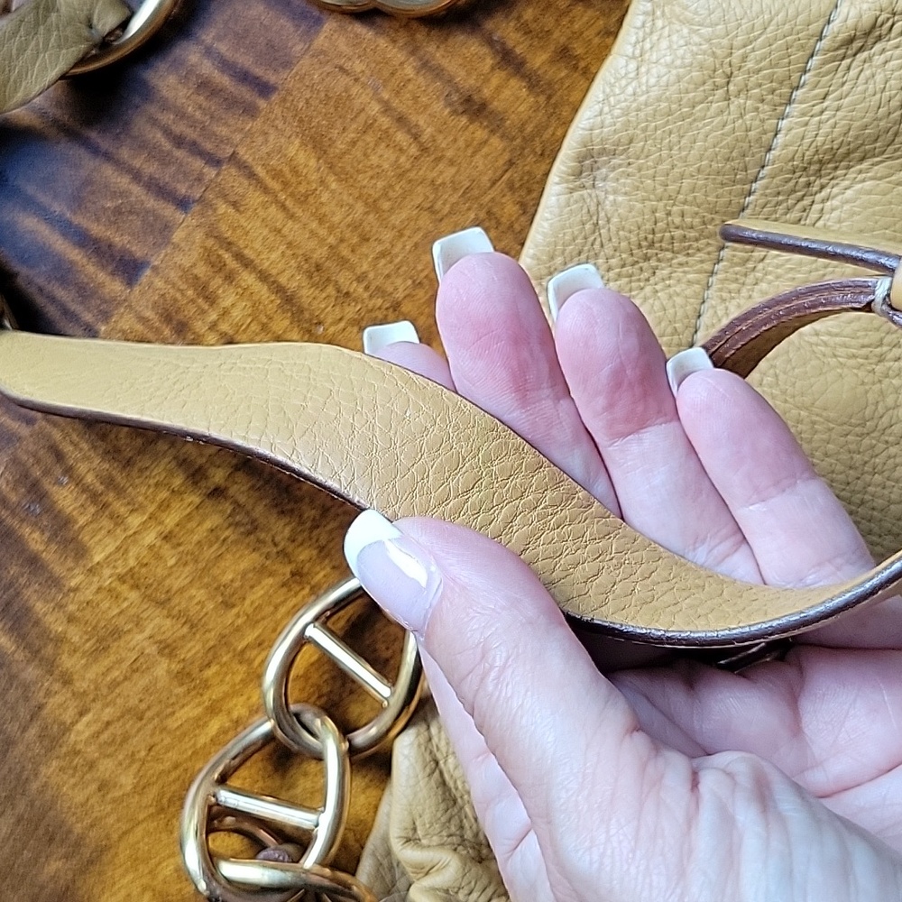 PRADA VINTAGE HEAVY CHAIN SHOULDER BAG - Picture 6 of 13